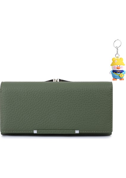 Kadın Clutch Manyetik Toka Cüzdan Çoklu Kart Yuvası Kart Tutucu (Yurt Dışından)