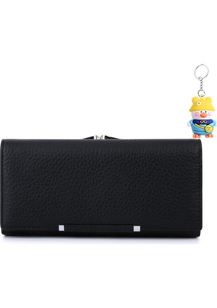 Kadın Clutch Manyetik Toka Cüzdan Çoklu Kart Yuvası Kart Tutucu (Yurt Dışından)