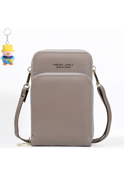 Moda Büyük Kapasiteli Crossbody Çanta Çok Fonksiyonlu Cep Telefonu Çantası Kadın Crossbody (Yurt Dışından)