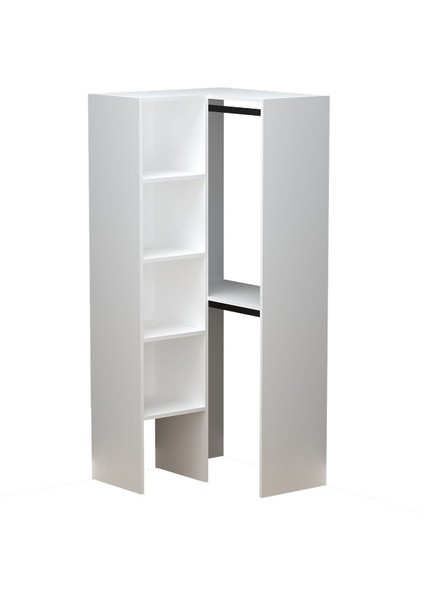 Lina Açık Giyinme Köşe Dolap, Açık Gardırop, Giyinme Odası Dolabı fırsatları