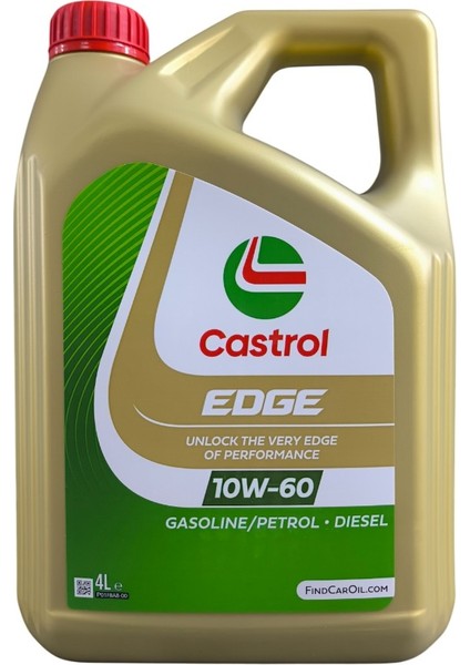 Edge 10W60 4 Lt Motor Yağı (Üretim Yılı : 2024)