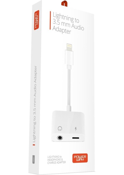 Lightning To 3.5 mm Kulaklık Çevirici ve Lightning Iphone Şarj Dönüştürücü
