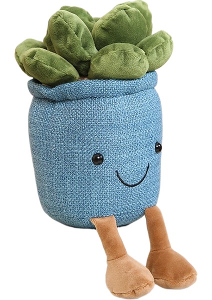 25CM Simülasyon Saksı Bitki Bebek Peluş Oyuncak Bitki Bebek Ev Mobilya Aksesuarları (Yurt Dışından)