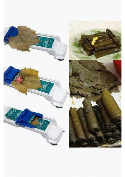 Otomatik Yaprak Sarma Makinesi Kolay Pratik Üç Hamlede Pratik Asma Sarma Makinasi Sarma Aleti