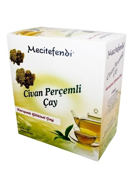 Civan Perçemli Çay Süzen Poşet 40'Lı