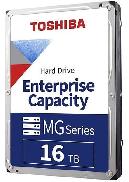 Toshıba 16 Tb Harddisk 7200RPM 256MB MG512E 7/24 Güvenlik - Enterprise