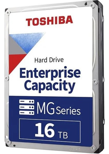 Toshıba 16 Tb Harddisk 7200RPM 256MB MG512E 7/24 Güvenlik - Enterprise