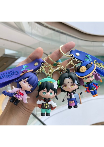 Genshin Etki Oyun Karakteri Yuanshen Anahtarlık Okul Çantası Kolye Çizgi Film Bebeği Araba Anahtarlık (Yurt Dışından) fırsatları