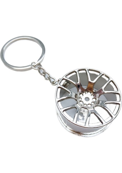 Yaratıcı Metal Anahtarlık Türbin Dişli Hub Fren Diski Amortisör Kumpas Araba Anahtarlık Asılı Parçalar (Yurt Dışından)