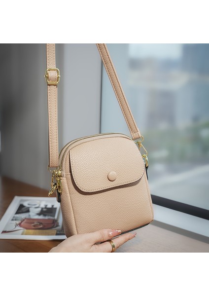Moda ve Çok Yönlü Büyük Kapasiteli Çapraz Çanta Kadın Çantası Çok Katmanlı Cep Telefonu Çantası Küçük Çanta (Yurt Dışından) fiyatları