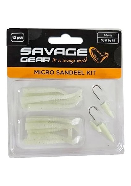Lrf Micro Sandeel Kit 1+1 5+5 Suni Yem