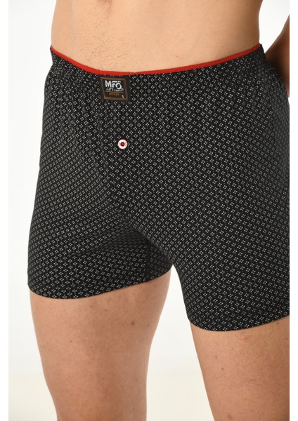 Desenli Penye Erkek Havlu Bel Boxer