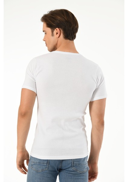 6'Lı Ribana Erkek V Yaka Kısa Kol fiyatları