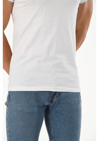 Penye Erkek V Yaka Kısa Kol fırsatları