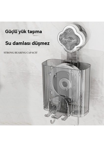 Banyo Depolama Duvarı Vantuz Zımbasız Diş Fırçası Rafı (Yurt Dışından) fırsatları