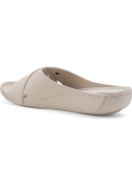 Cyrus Anatomik Taban Jel Destekli Dört Mevsim Kadın Terlik Krem fırsatları