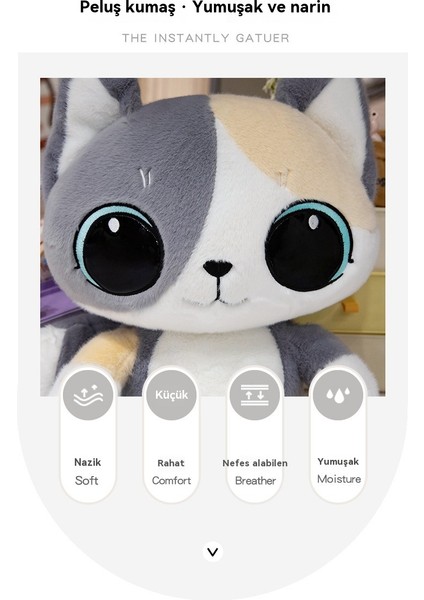 30 cm Zarif Kedi Bebek Peluş Oyuncak (Yurt Dışından)