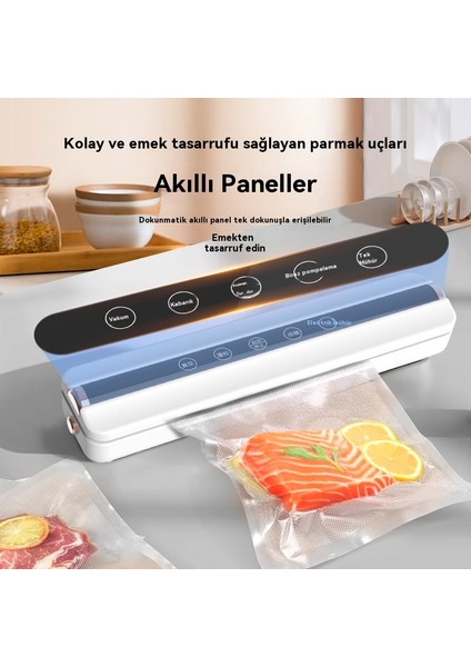 Ev Mutfak Islak ve Kuru Çift Kullanımlı Vakumlu Vakumlu Sızdırmazlık Makinesi (Yurt Dışından)