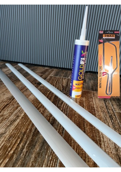 Kapı Eşik Çıtası Kendinden Yapışkanlı 3 Adet + Mastik 1 Adet+ Testere 1 Adet