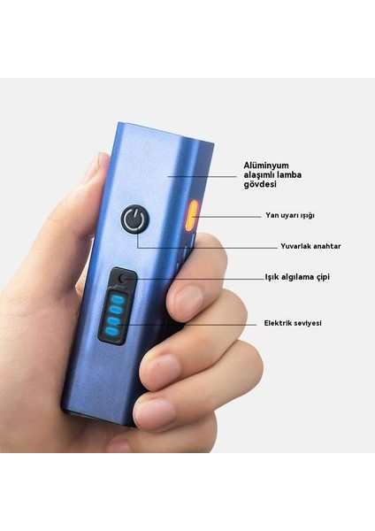 Bisiklet Alüminyum Alaşım Işık Hissi Type-C Odaklı Uzun Menzilli Dağ Bisikleti Gece Sürüşü (Yurt Dışından) fiyatları