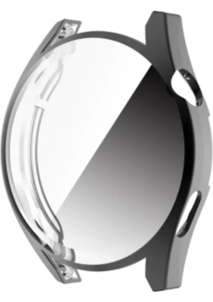 Huawei Gt3 - 42MM Uyumlu Tam Koruma Kasa ve Ekran Koruyucu Silikon Kılıf modelleri