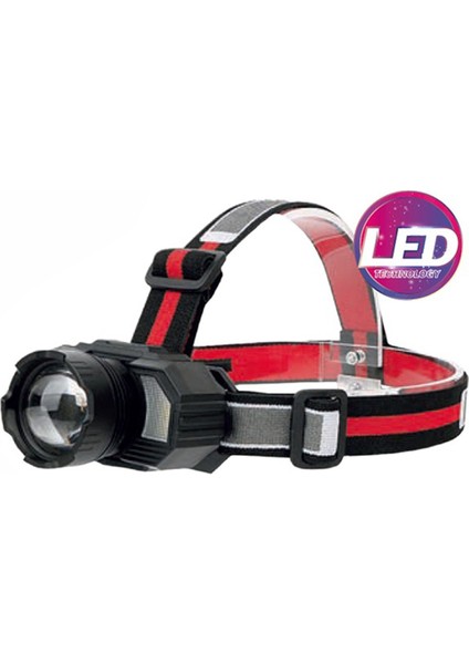 KE47736 LED Şarjlı Kafa Lambası 10+2W 800 Lümen