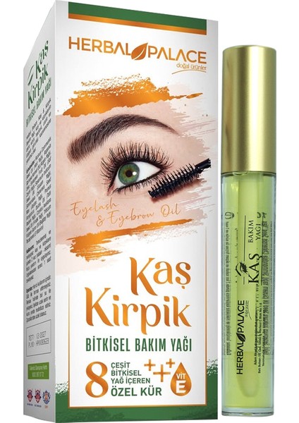 Herbalpalace Kaş & Kirpik Yağı 10 Mml