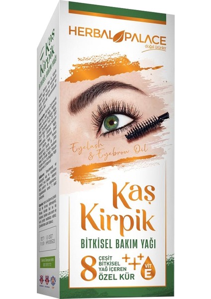 Herbalpalace Kaş & Kirpik Yağı 10 Mml fiyatları