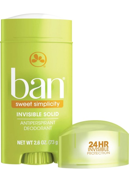 Invisible Deo Sweet Simplicity Solid Stick 2.6 0z 73 gr