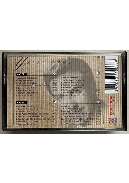 Yaşar Özel - Türk Sanat Müziği Serisi 28 Şarkılık (2 Kaset)