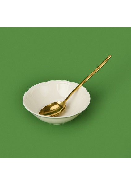 Tiffany Çorba Kasesi - Krem - 14 cm
