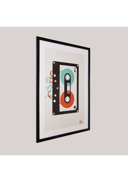 Deco Cinta Tablo - Renkli - 70X50 cm