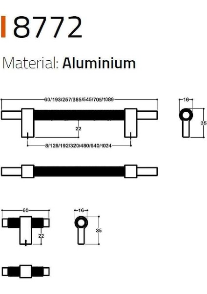 Mobilya Kulbu Antik Sarı Renk 128 mm Kulp (SY8772 0128 Abm-Abm) fırsatları