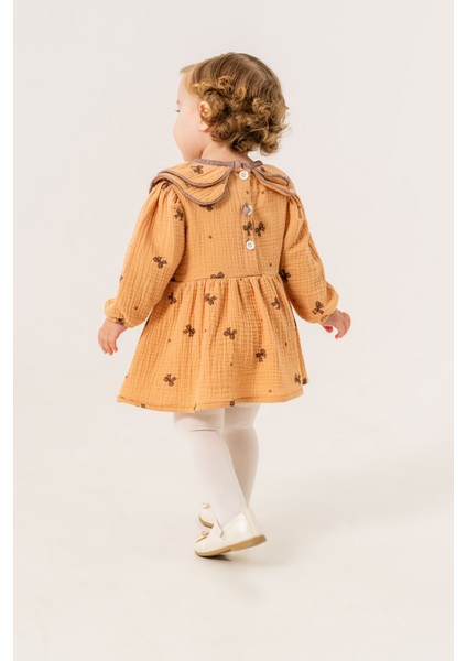 Kız Bebek Fiyonklu Elbise (Külotlu Çorap Hediyeli) fırsatları