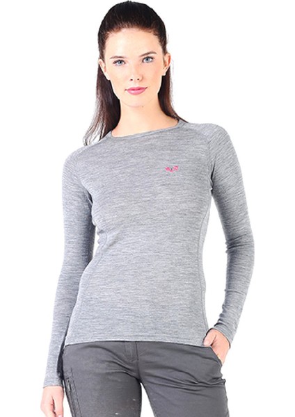 Alize Uzun Kollu Kadın Sweatshirt - Gry