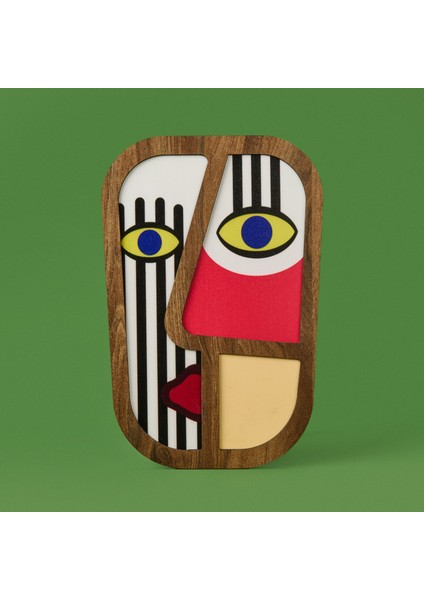 Deco Mask Duvar Panosu - Renkli - 20 cm fiyatları