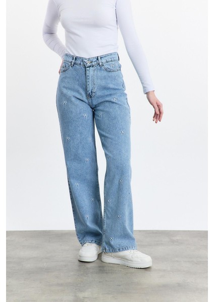 2228 Fiyonk Nakışlı Jean Buzkar fiyatları