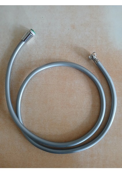 Metal Başlıklı Gri Duş Hortumu 170 cm