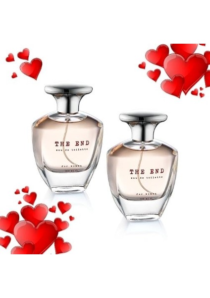 Sevgililer Günü Özel Edt Kadın Parfüm Seti 100 ml x 2 Adet