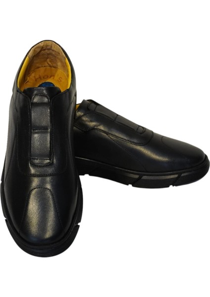 Iç Dış Deri Erkek Ayakkabı Poliüretan Taban Tabanlık Bağcıksız (HSA004 ) fiyatları