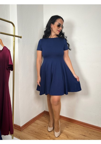 Oysh Volanlı Modal Elbise