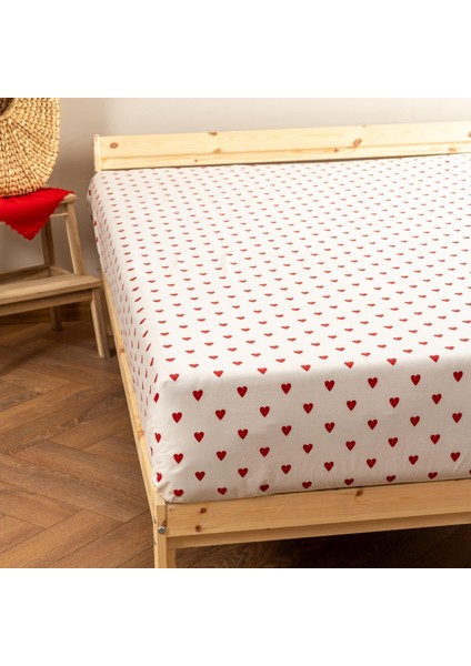 | Mix & Match | Hearts | %100 Pamuk Tek Kişilik Düz Çarşaf
