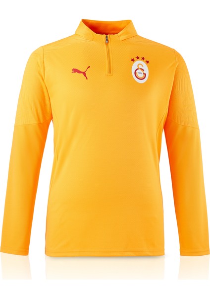 Gs Store Galatasaray Puma A Takım 1/4 Fermuarlı Uzun Kollu Antrenman Üst 77967611