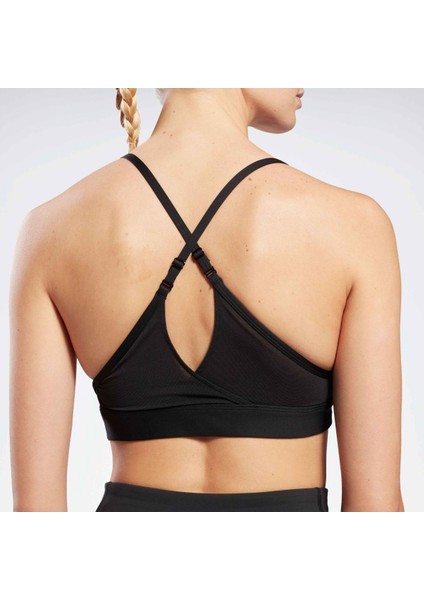 LUX STRAPPY SPORTS BRA Siyah Kadın Bra
