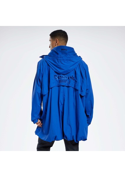 R X Juun.J Windbrea PARLAMENT MAVI Unisex Ceket