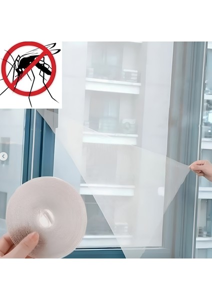 Birdoludükkan Cırt Cırtlı Tek Kanat Pencere Sineklik