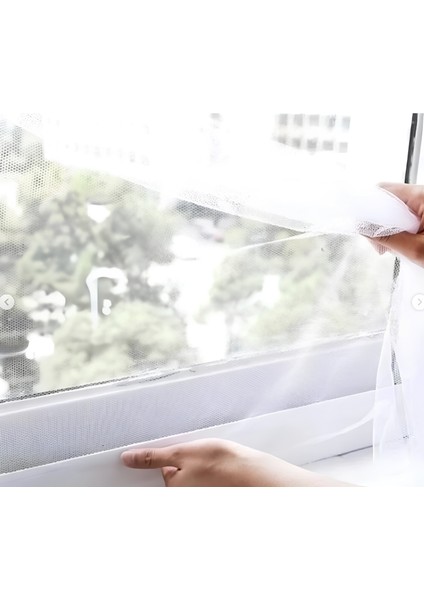 Birdoludükkan Cırt Cırtlı Tek Kanat Pencere Sineklik