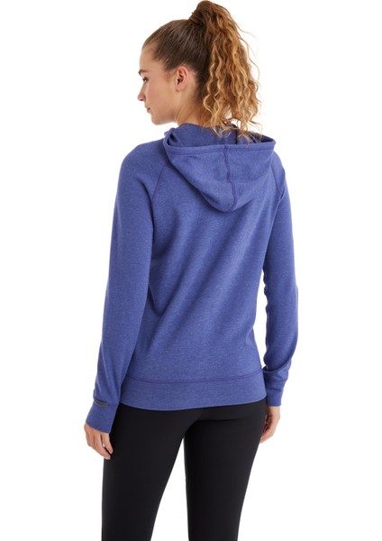 Kadın Kapüşonlu Flash Thermal Mor Sweatshirt C8T3N9O5 modelleri