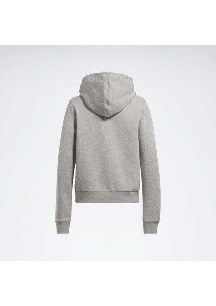 RI SL FLEECE FZ Gri Kadın Eşofman Üstü