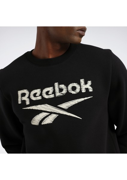 Rbk Sarne C Neck Sweat Siyah Erkek Sweatshirt